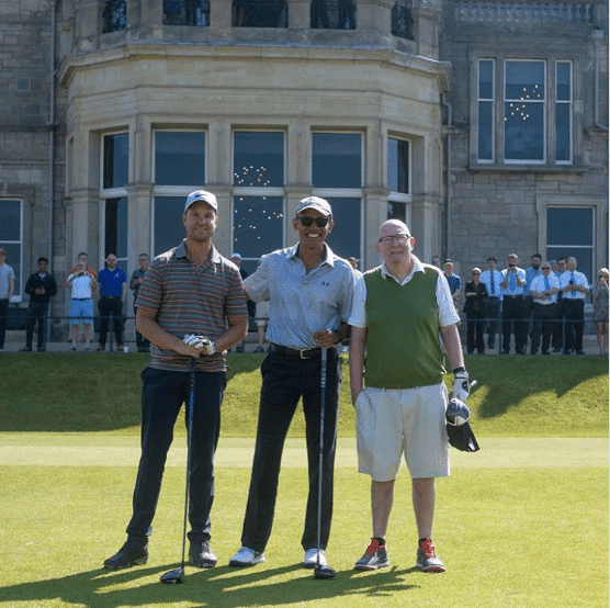 Barack Obama Plays St. Andrew’s Old Course