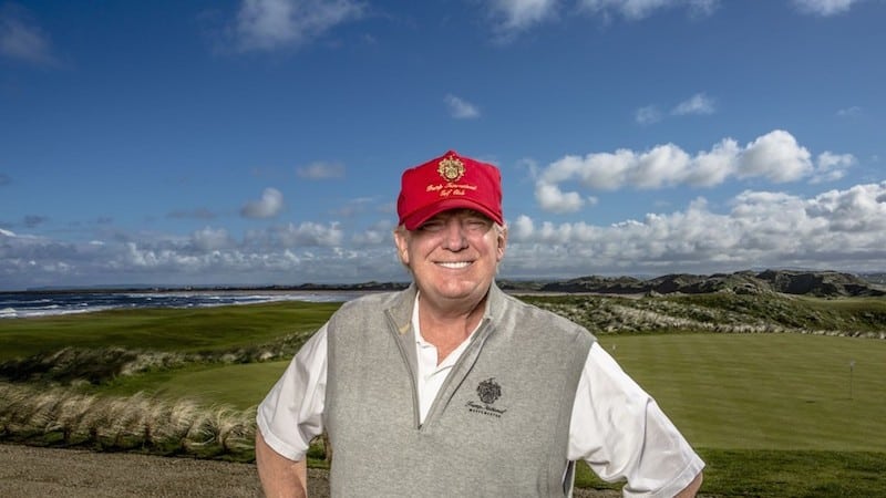 Trump Finally Gets To Build a Wall – At an Irish Golf Course